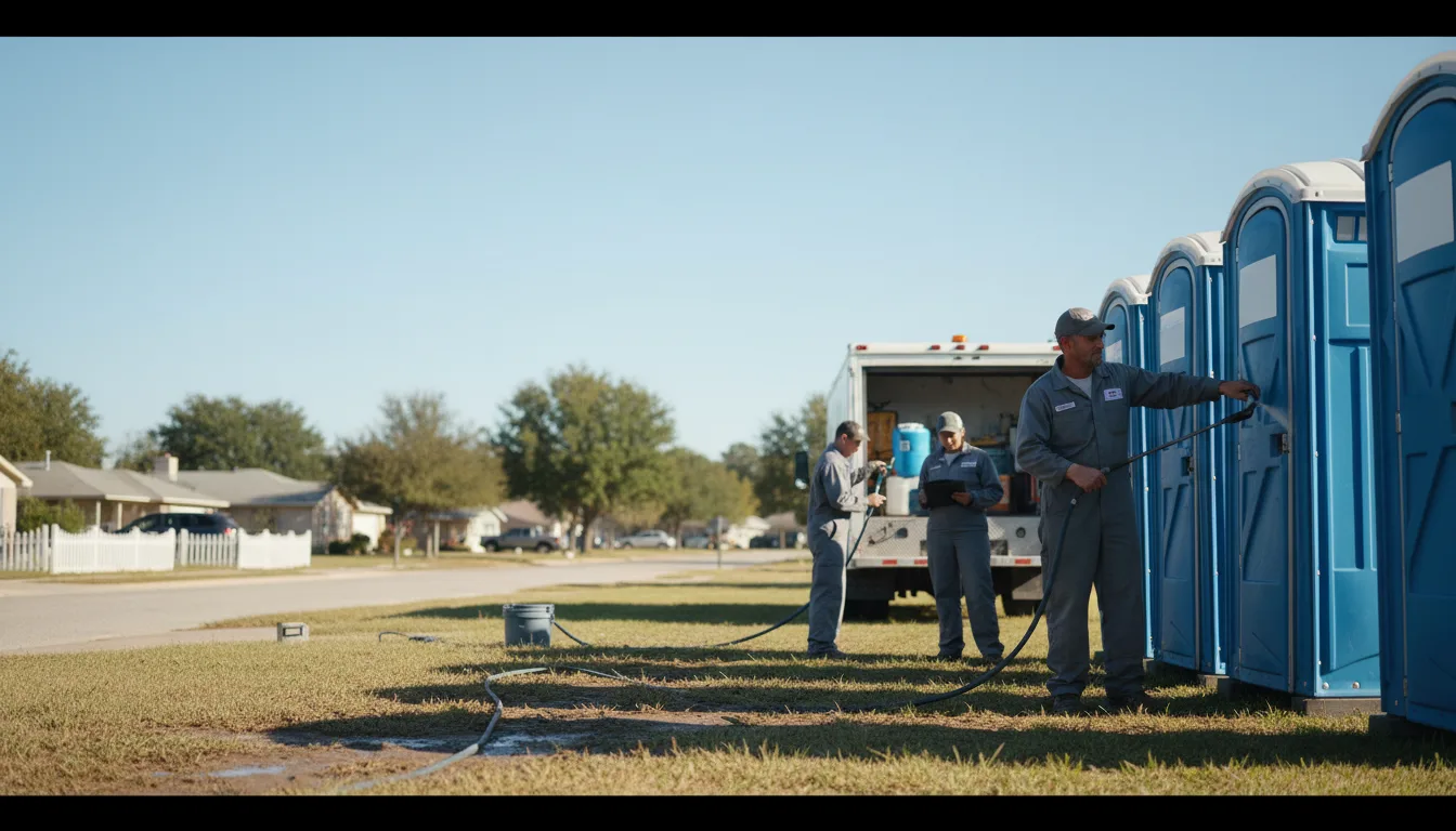 Long-Term Portable Toilet Rental in Claypool, AZ near me